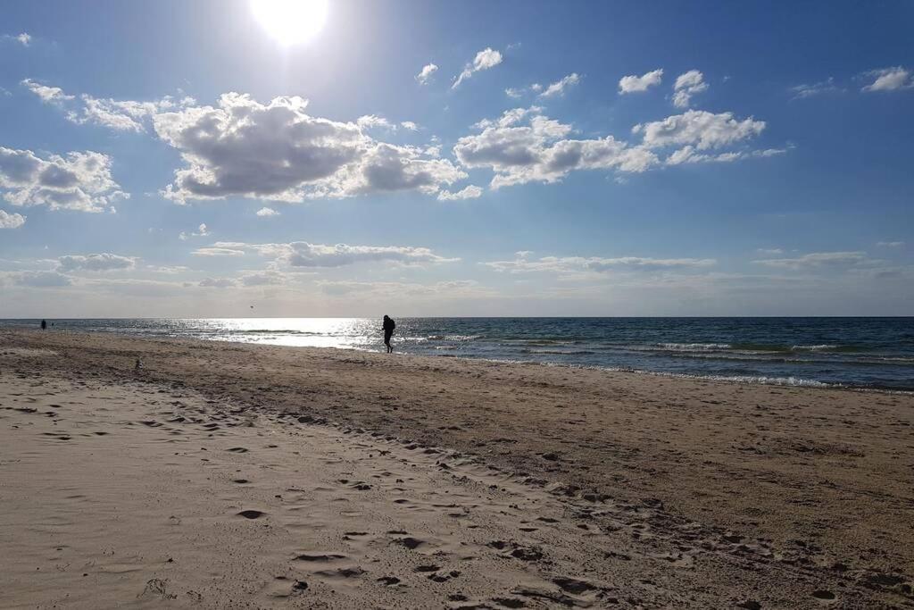 Traumhaftes Ferienhaus Lena Direkt An Der Ostsee Villa Łukęcin Esterno foto